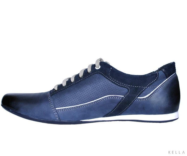 Półbuty skórzane Vinci, jeans
